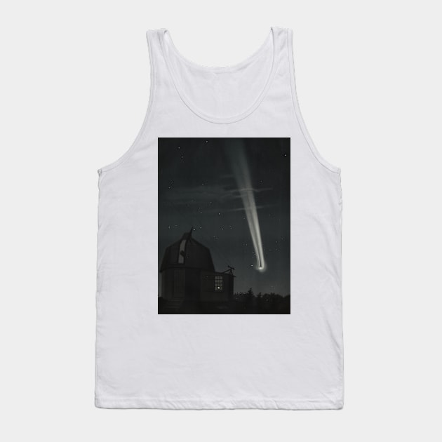 The Great Comet of 1881 by Etienne Leopold Trouvelot Tank Top by Classic Art Stall